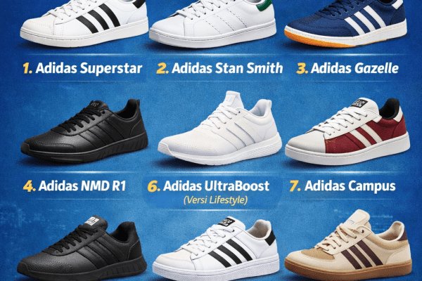 10 Rekomendasi Sepatu Adidas untuk Gaya Kasual dan Streetwear