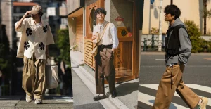 Celana Oversized Structured dengan Potongan Tegas