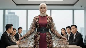 Kebaya Fusion dengan Unsur Global