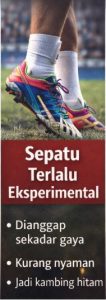 Sepatu yang Terlalu Eksperimental
