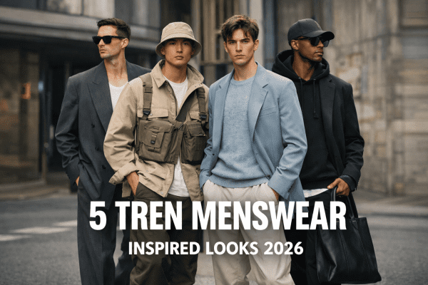 5 Tren Fashion Menswear Inspired Looks 2026