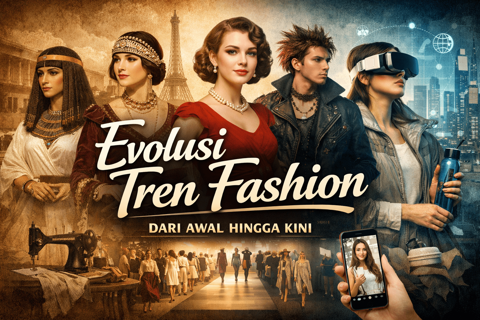 Evolusi Tren Fashion dari Awal hingga Kini