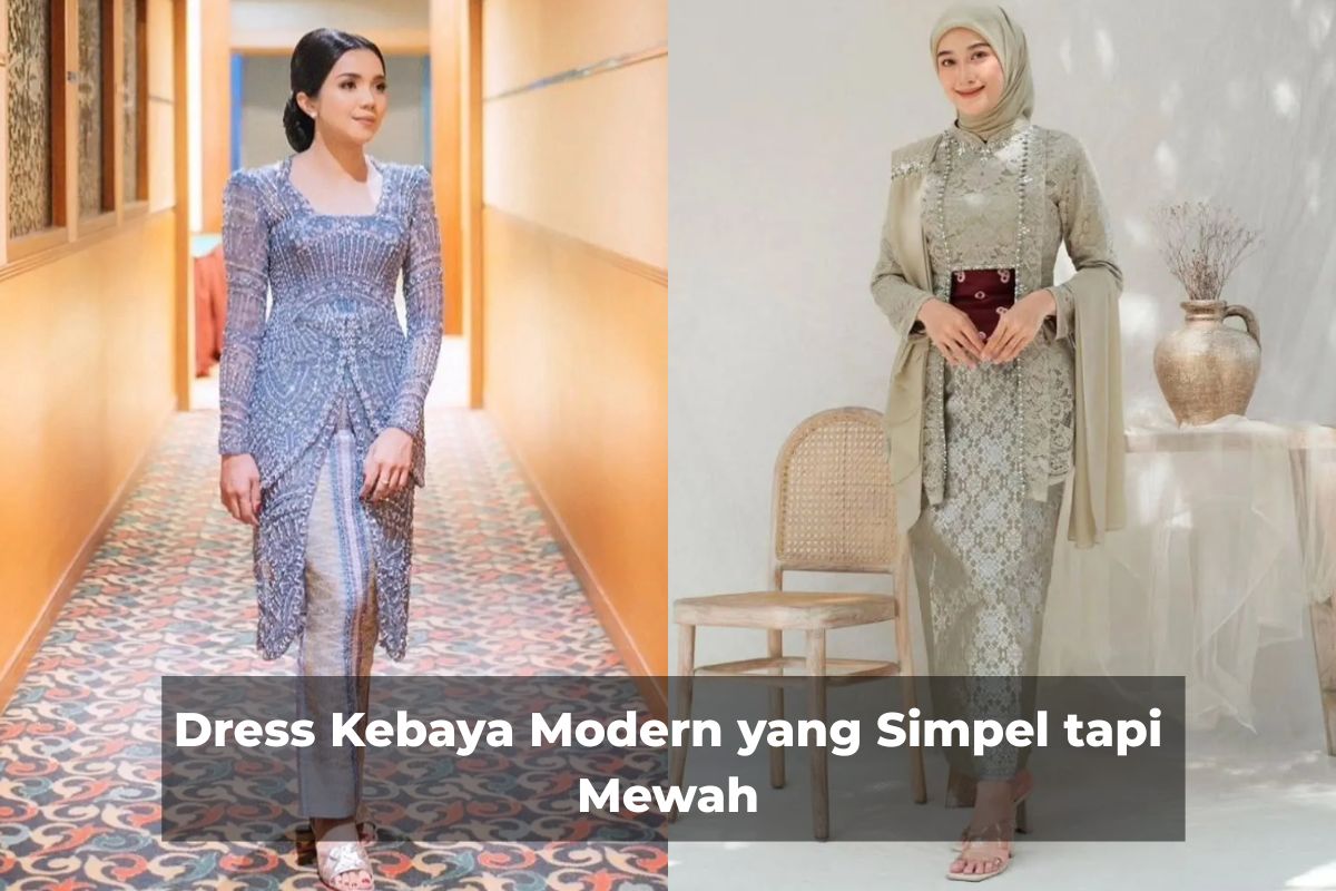 Kebaya Minimalis Elegan Tanpa Ribet