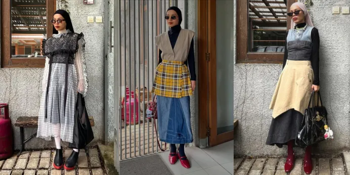 Layering dengan Kemeja atau Turtleneck: Gaya Unik dan Fashion-Forward