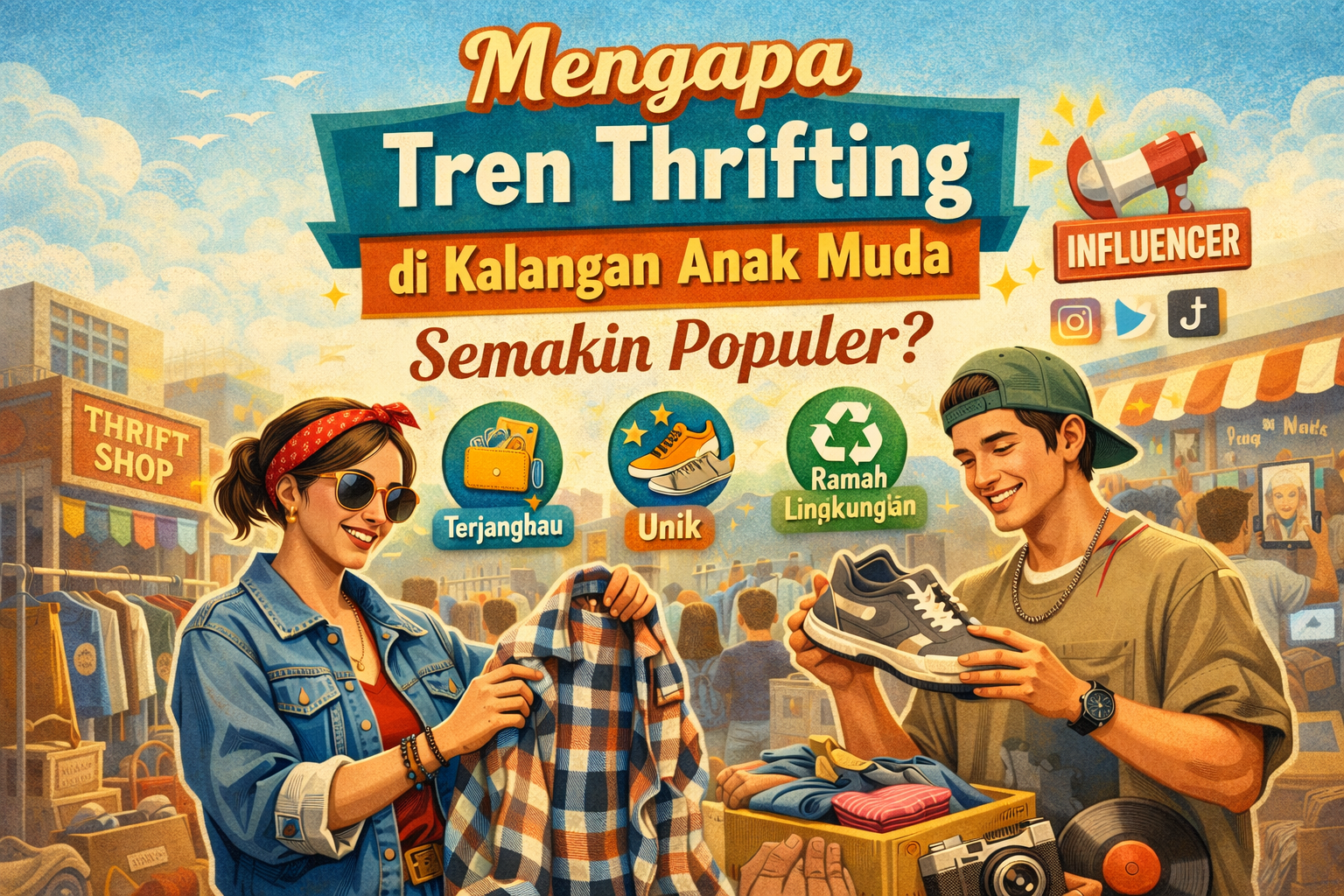 Mengapa Tren Thrifting di Kalangan Anak Muda Semakin Populer