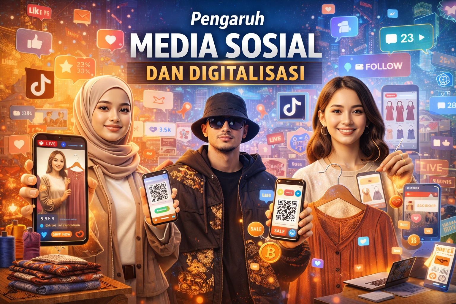 Pengaruh Media Sosial dan Digitalisasi