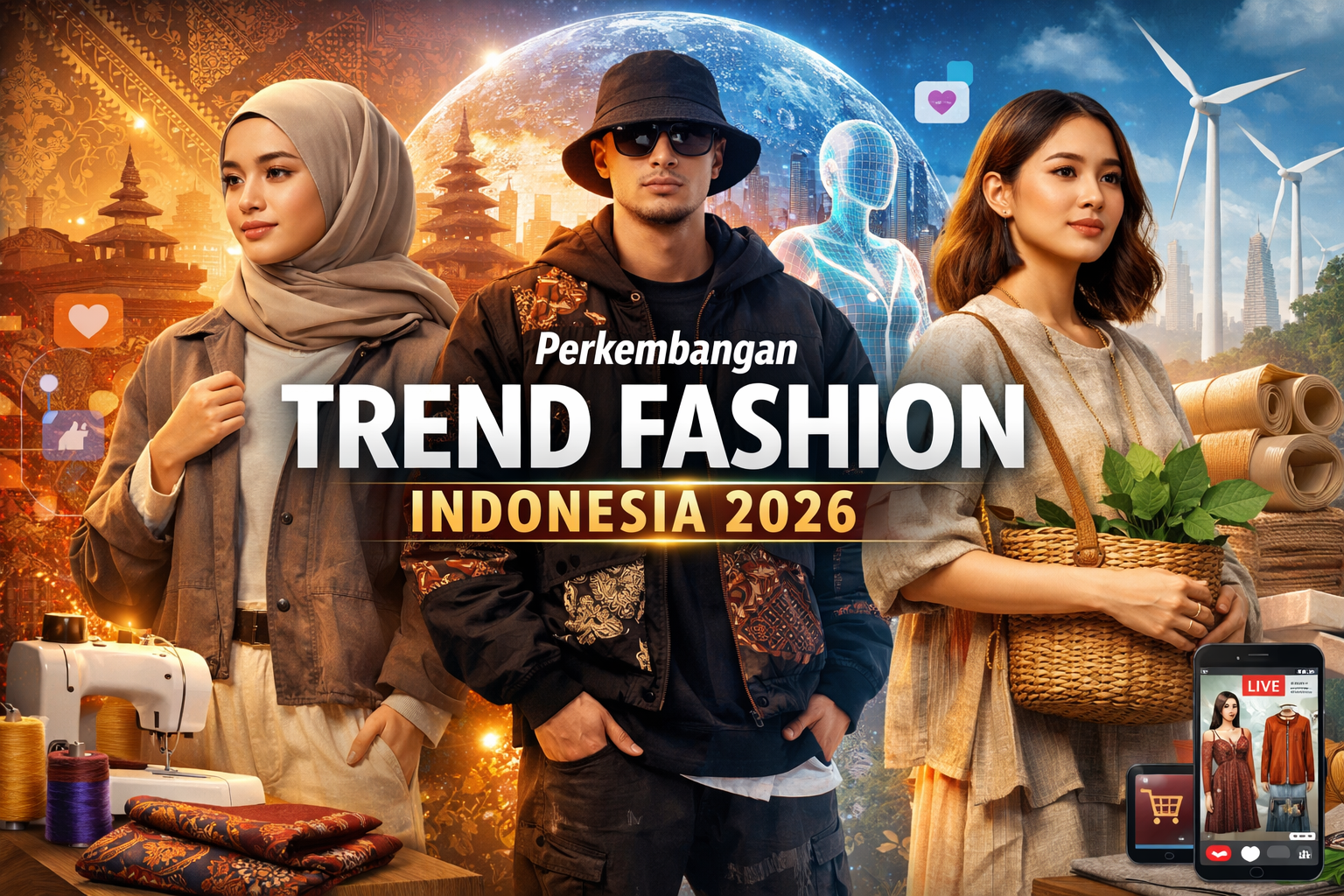Perkembangan Trend Fashion Indonesia