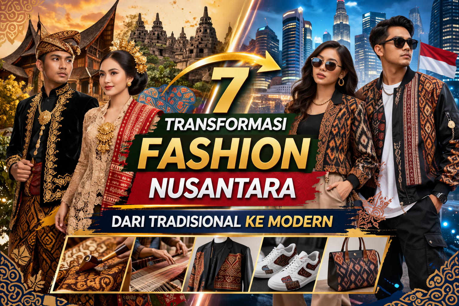 7 Transformasi Fashion Nusantara: Dari Tradisional ke Modern