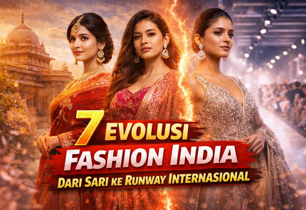 7 Evolusi Fashion India: Dari Sari ke Runway Internasional