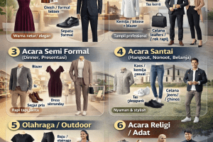 Cara Memilih Pakaian yang Cocok untuk Berbagai Acara