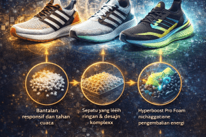 Evolusi Teknologi Sepatu Adidas dari Boost hingga Hyperboost