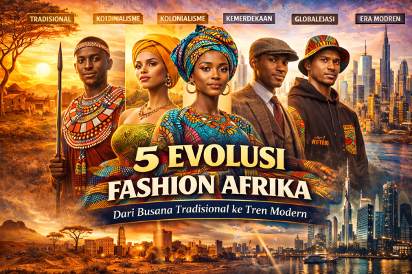 5 Evolusi Fashion Afrika: Dari Busana Tradisional ke Tren Modern