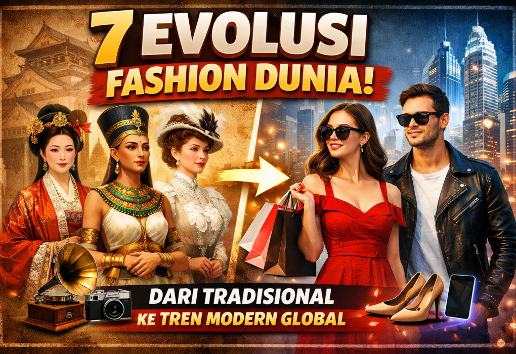 7 Evolusi Fashion Dunia: Dari Tradisional ke Tren Modern Global