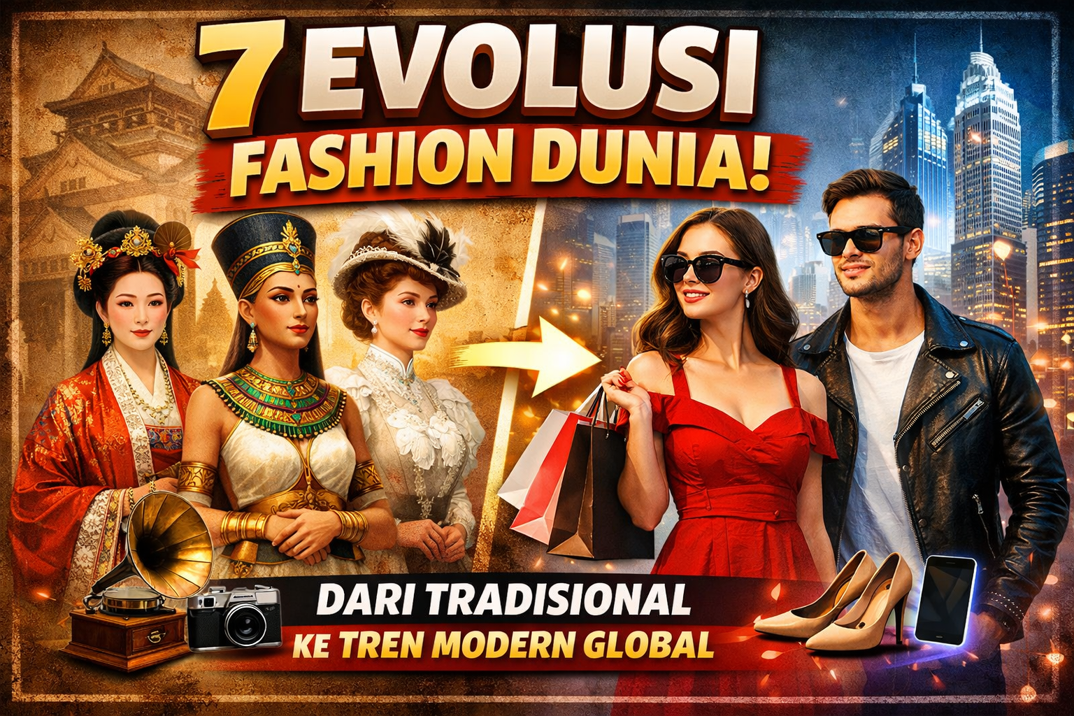 7 Evolusi Fashion Dunia: Dari Tradisional ke Tren Modern Global