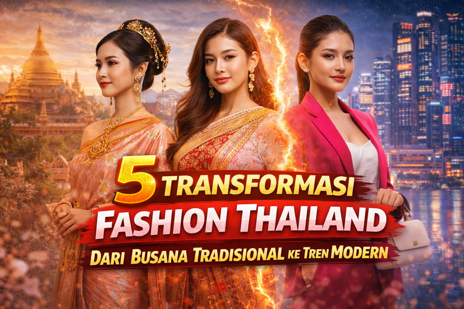 5 Transformasi Fashion Thailand: Dari Busana Tradisional ke Tren Modern