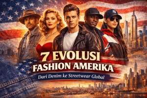 7 Evolusi Fashion Amerika: Dari Denim ke Streetwear Global