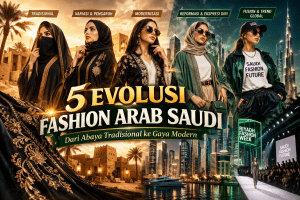 5 Evolusi Fashion Arab Saudi: Dari Abaya Tradisional ke Gaya Modern
