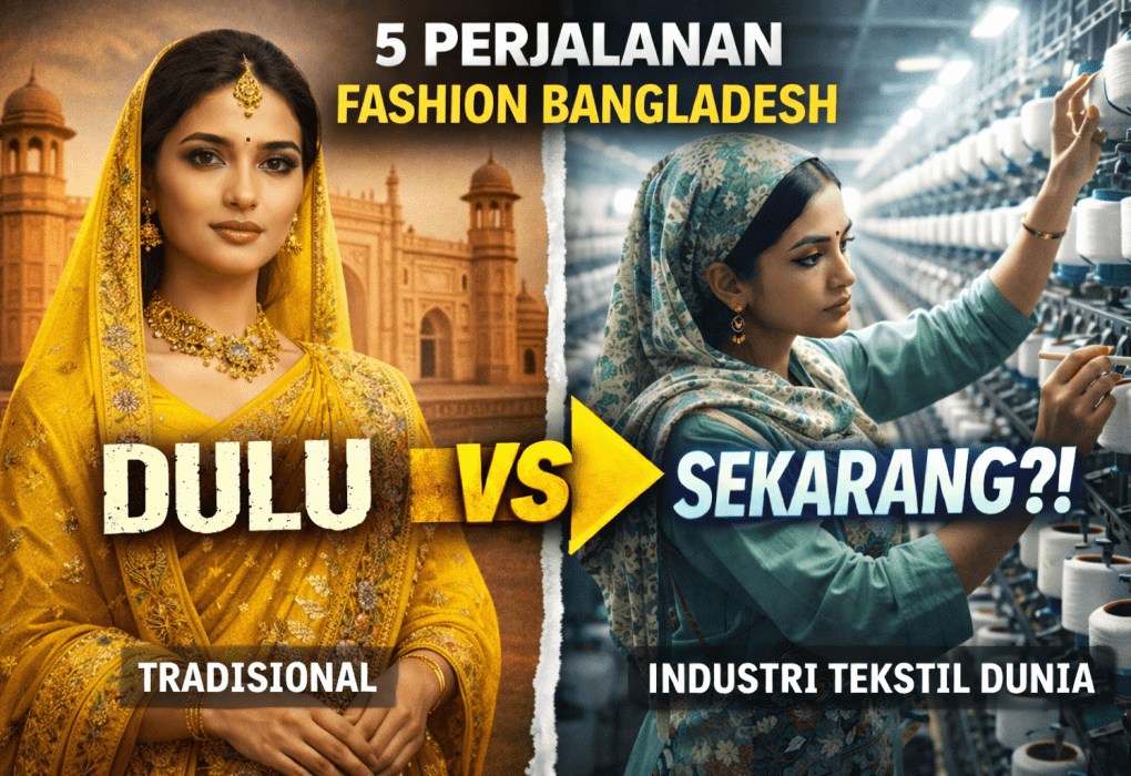 5 Perjalanan Fashion Bangladesh: Dari Tradisional ke Industri Tekstil Dunia
