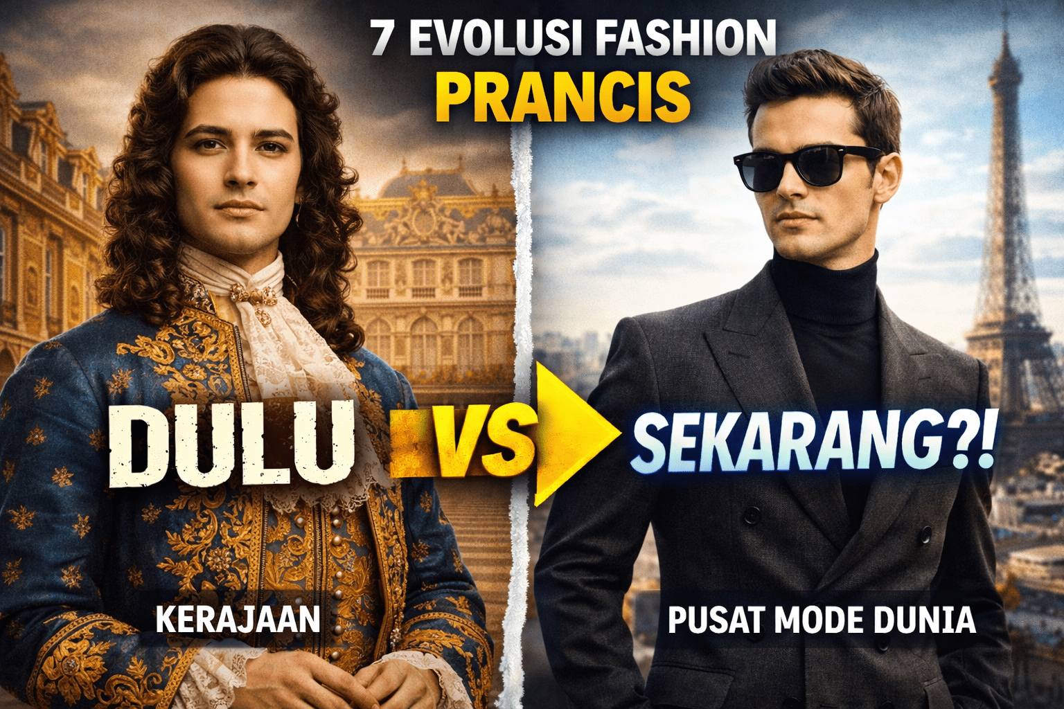 7 Evolusi Fashion Prancis: Dari Kerajaan ke Pusat Mode Dunia